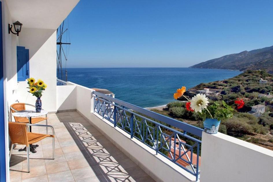 Villa Sea View Kerame à Evdilos  Extérieur photo