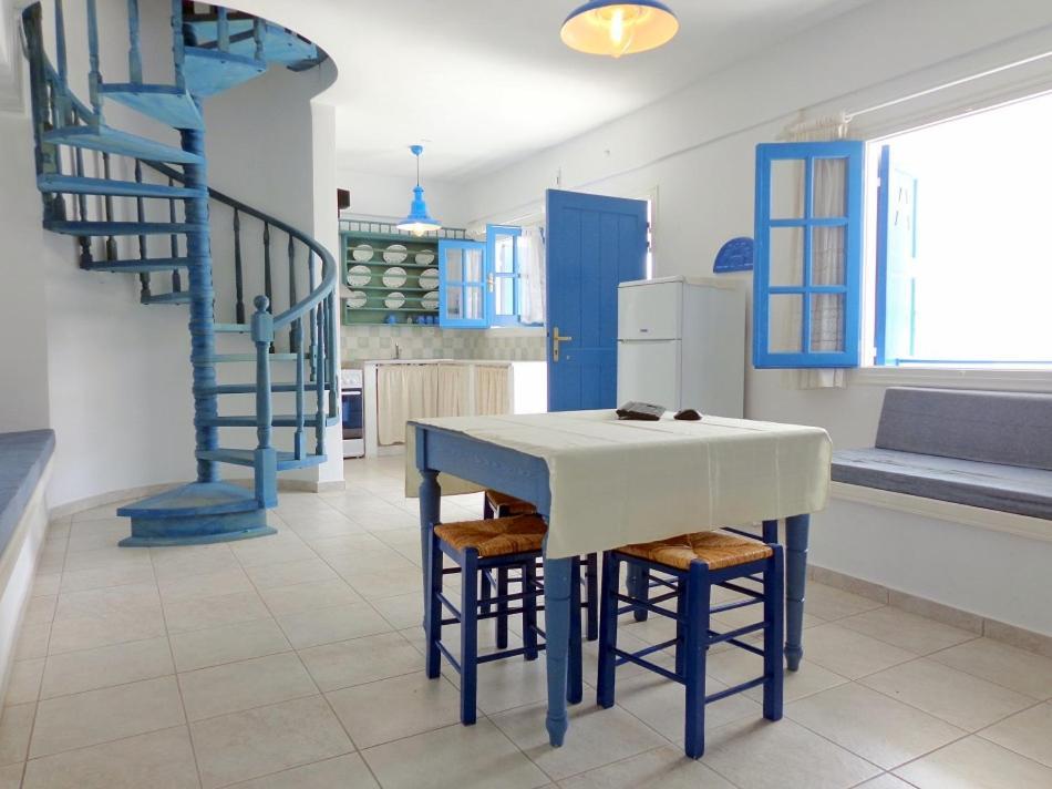 Villa Sea View Kerame à Evdilos  Extérieur photo