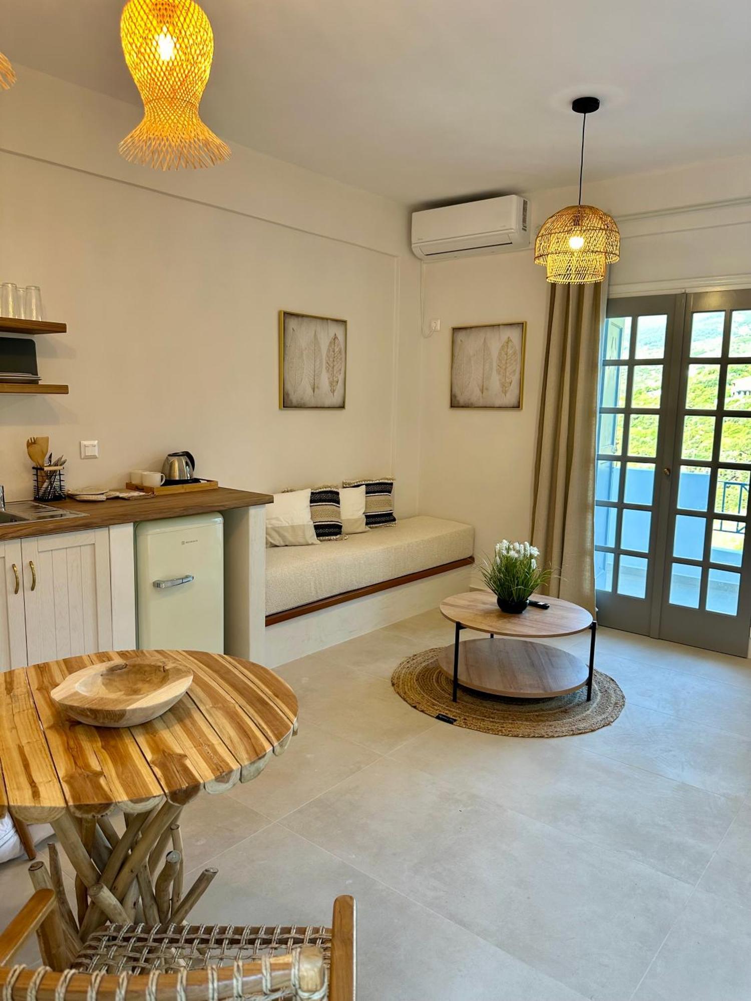 Villa Sea View Kerame à Evdilos  Extérieur photo