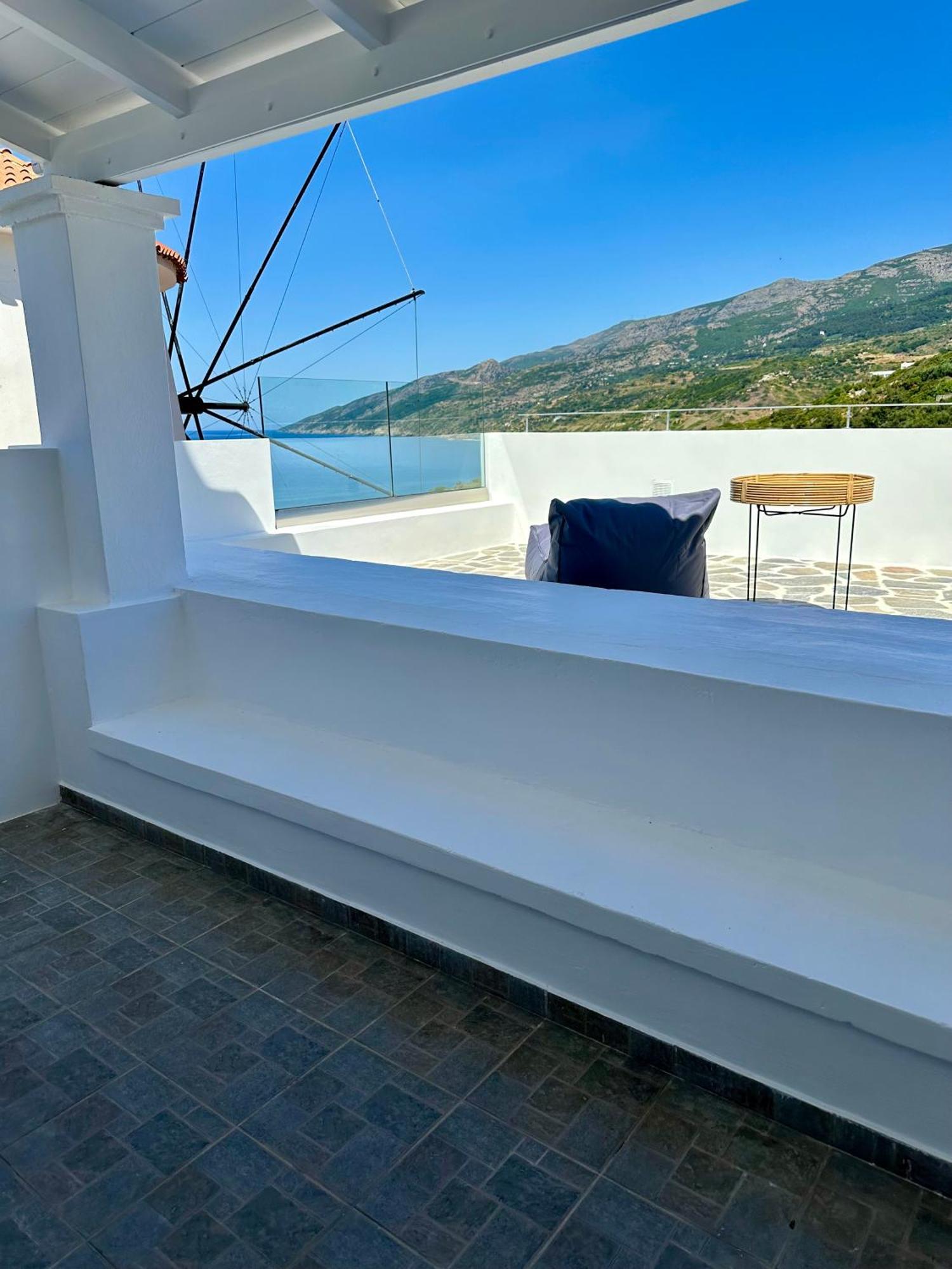 Villa Sea View Kerame à Evdilos  Extérieur photo